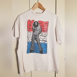 Vintage Original 1991 Lenny Kravitz Always On The Run World Tour Tee Size XL